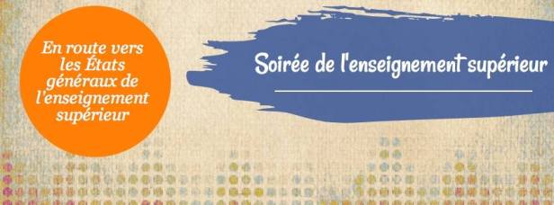Soirée enseignement supérieur