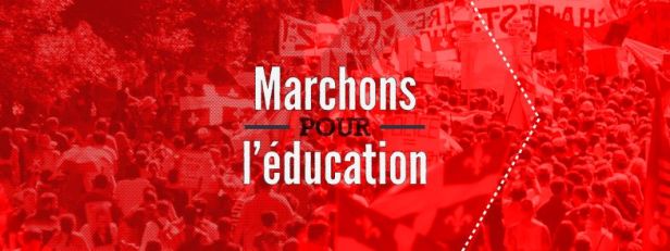 Marchons pour l'éducation