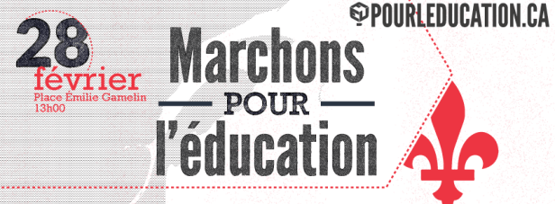 marchons pour l'éducation