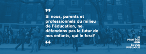 je protège mon école publique