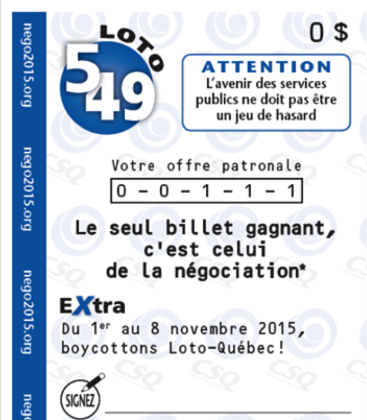 Boycott Loto-Québec