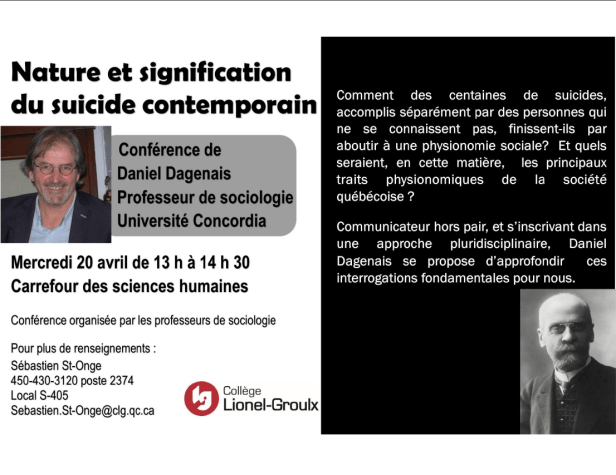 Conférence suicide